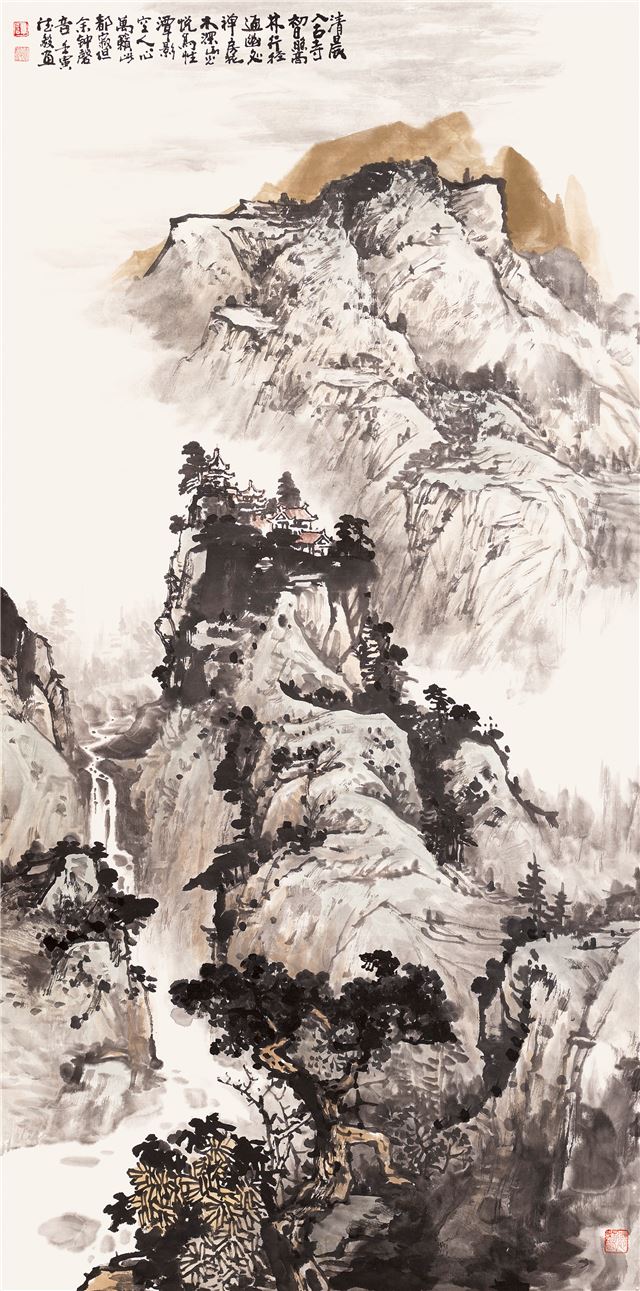 谭德毅《清晨入古寺》