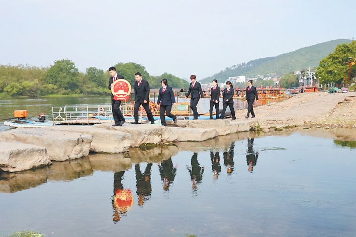 广西灵川：“小法庭”绘就“案结事了人和”新画卷